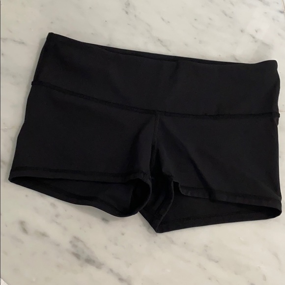 lululemon athletica Pants - Lululemon black shorts